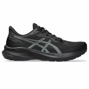 Men's Asics GT-1000 13, Black/Steel Grey, 10 D Medium Asics Gore Tex Running Shoes