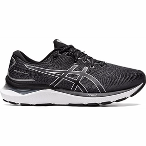 Men's Asics Gel-Cumulus 24, Carrier Grey/White, 9.5 2E Wide Berrettini Asics Shoes