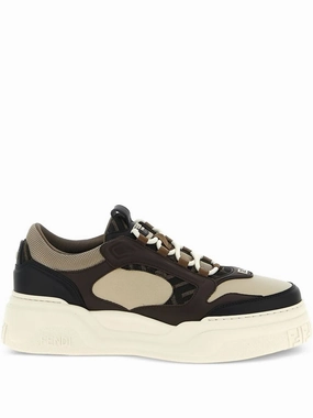 Senior Sneakers FENDI Leather Sneakers for Men - FW25 Collection