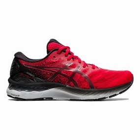 Asics Mountain Shoes Men's Asics GEL-Nimbus 23, Classic Red/Black, 9 D Medium