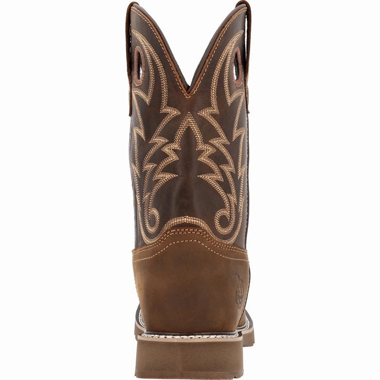 Waterproof Shoes Or Boots Georgia Boot Core 37 Western 11" Waterproof Pull-On Work Boot GB00691