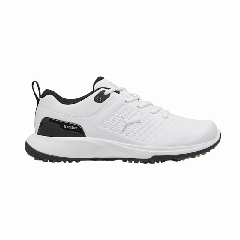 PUMA Fusion Flex Men's Spikeless Shoes (White/Black) Keen Hiking Shoe