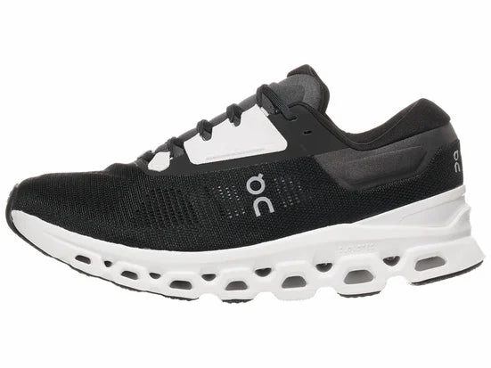 On Running | Cloudstratus 3 | Men's | Black/Frost Training Shoes For Running