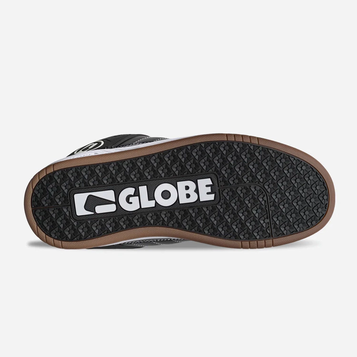 Skate Shoes With Ankle Support Globe Skateboard Shoes Tilt Black/White/Stitch
