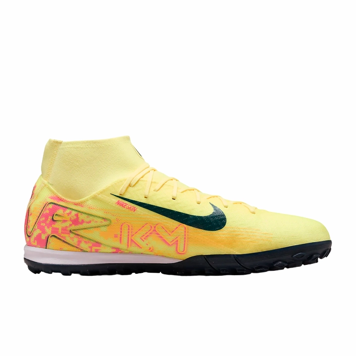 Nike scarpa da calcetto da uomo Mercurial Zoom Superfly 10 Academy Kylian Mbapp FQ8333-800 giallo-arancio Make My Own Nike Shoes