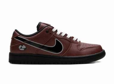 Nike SB Dunk Low Pro QS Shoe - Dark Pony/Black/Silver/White (Limo) Nike All Purpose Shoes