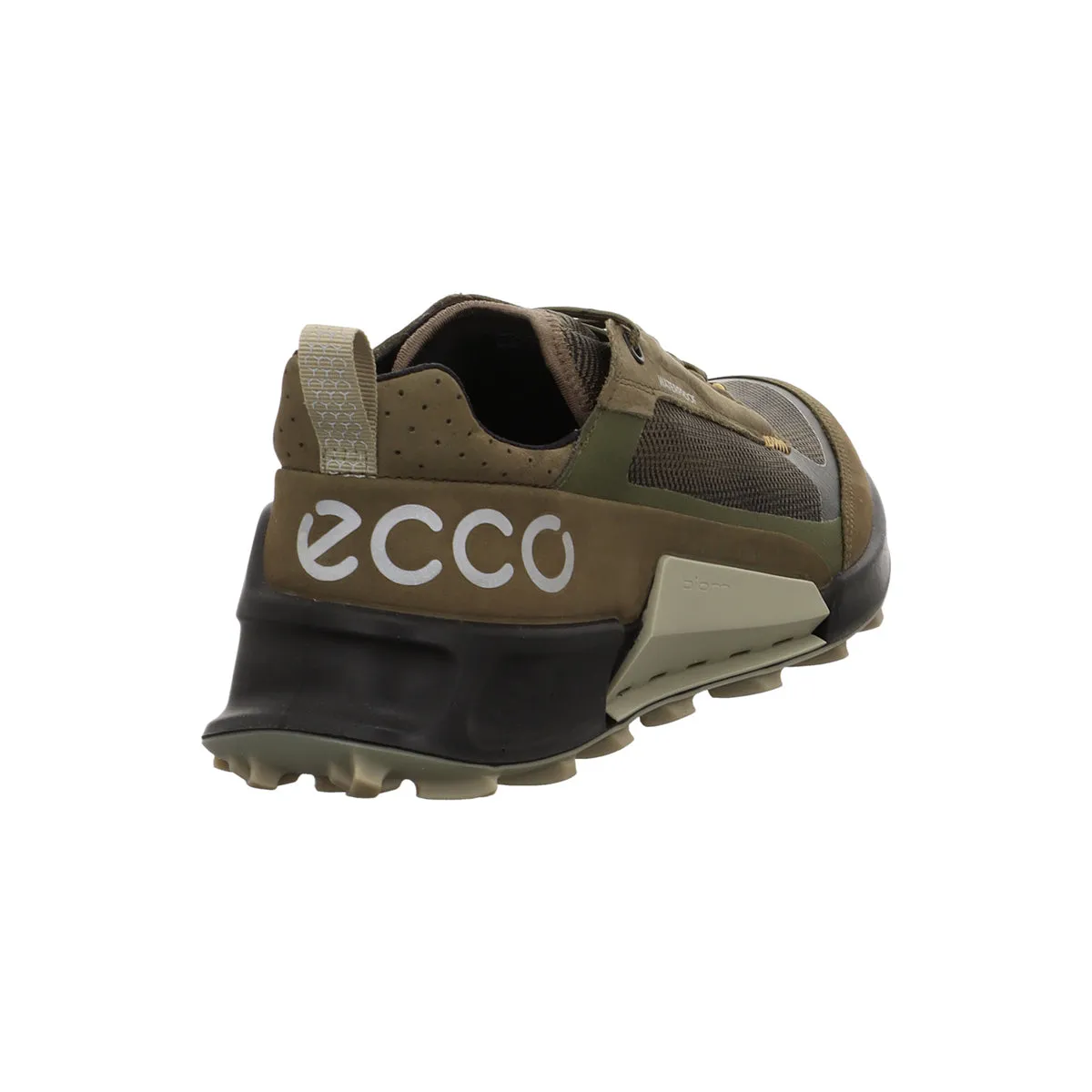 Rugged Trail Running Shoes Ecco Biom 2.1 X Mountain Nubuck Leather Men's Outdoor Grape Leaf Tarmac Black Trainers