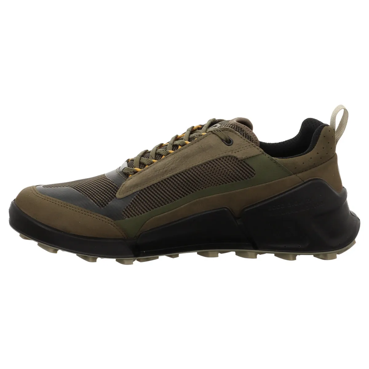 Ecco Biom 2.1 X Mountain Nubuck Leather Men's Outdoor Grape Leaf Tarmac Black Trainers Best Lightweight Trail Shoes