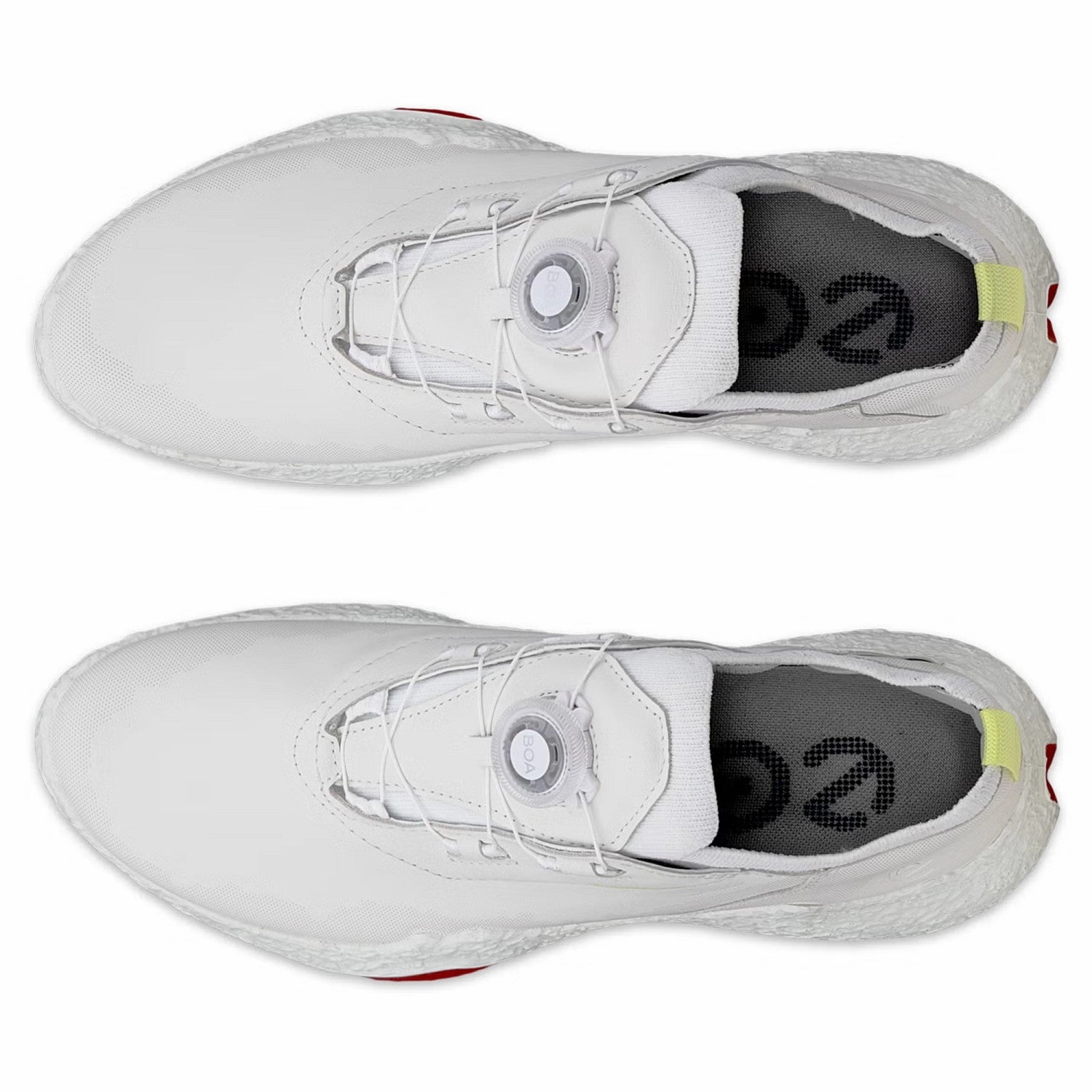 Best Golf Shoes Walking ECCO Golf Ladies Biom H5 BOA Golf Shoes - White