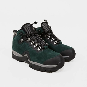 DC Shoes - POP Trading Co. Navigator Shoes - Black / Green Hiking Shoes Asheville Nc