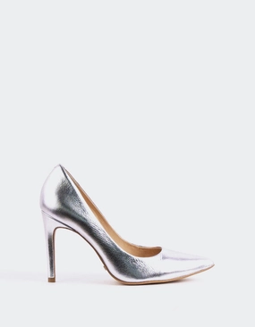 Love Silver Metal Images Of High Heel Shoes