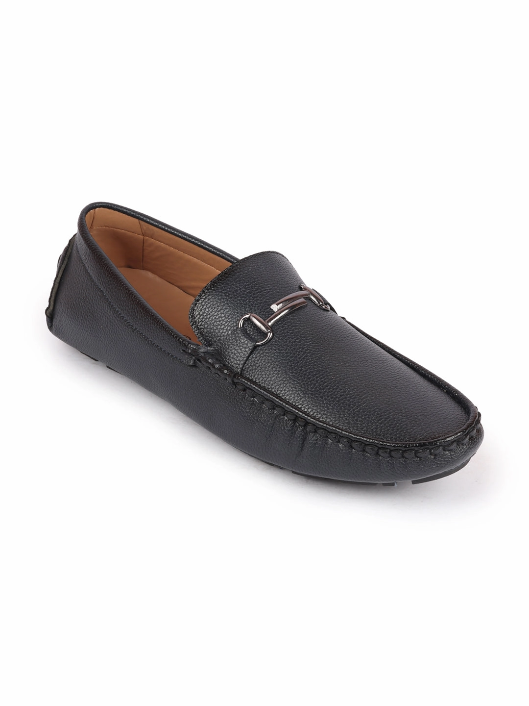 Men Blue Hand Stitched Horsebit Buckle Loafer and Moccasin Driving Shoes On Roger Advantage Casual Shoes