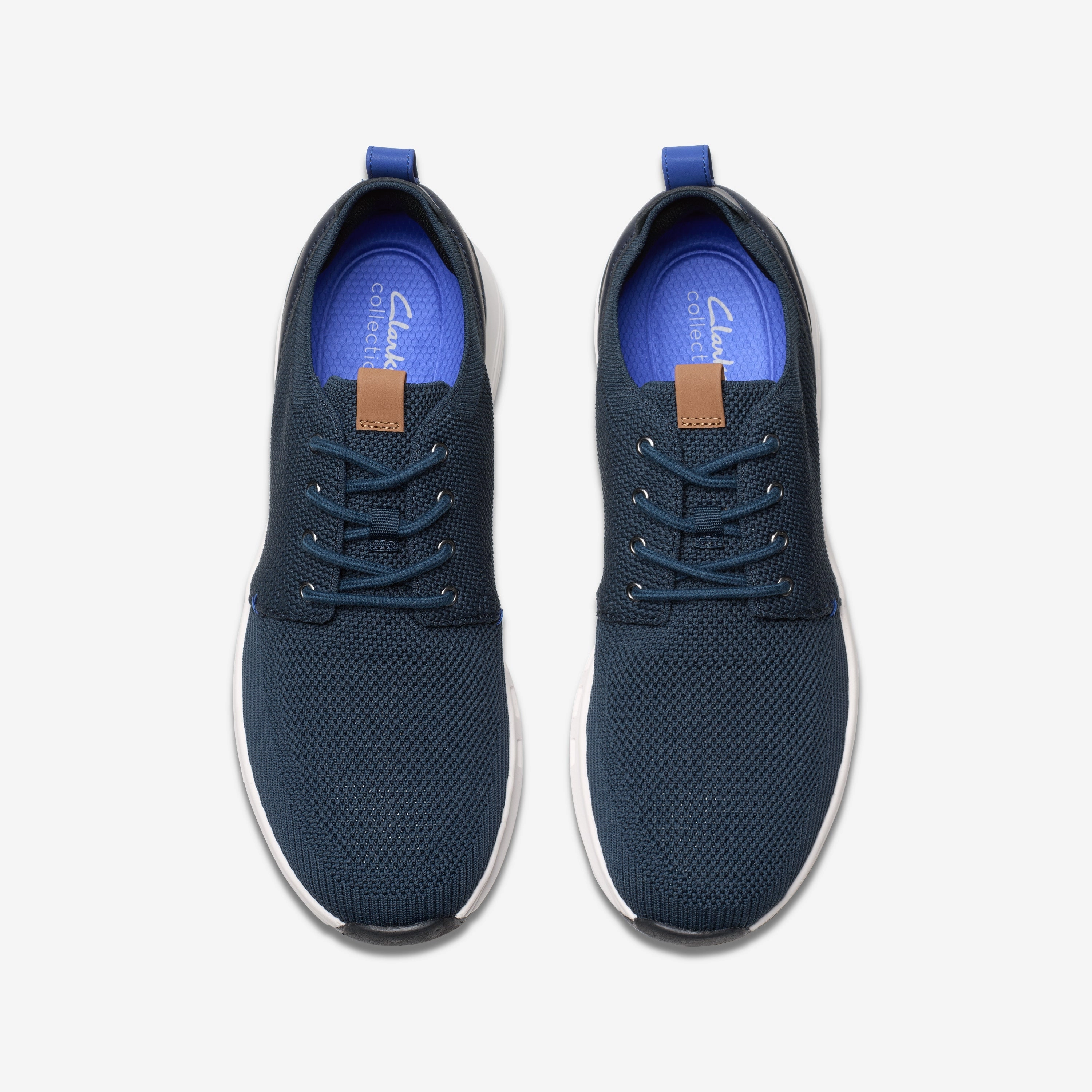 Toe Box Casual Dress Shoes CLARKS | CASUAL SHOES | MEN | MOTION TREK MX NAVY