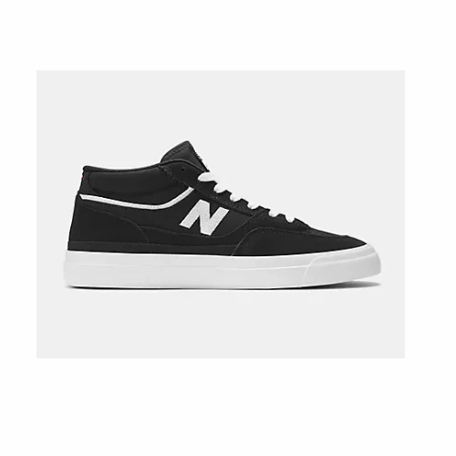 Platform Skate Shoes New Balance Shoes Numeric 417 Mid Villani Black White