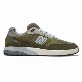 Luxury Skate New Balance Numeric Skateboard Shoes Andrew Reynolds 933 Olive