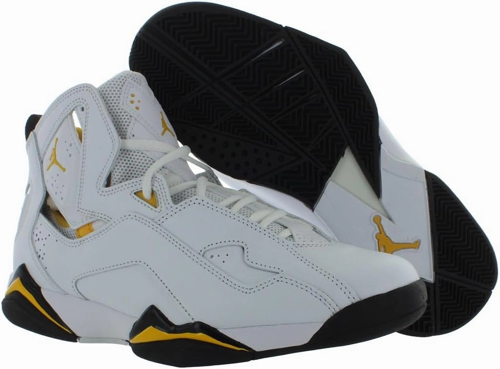 Anthony Edwards Shoes Nike Jordan True Flight (342964-107, White)