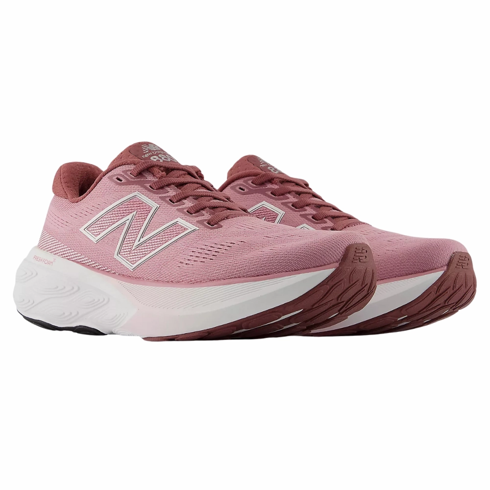 Shoes Best For Ru New Balance Fresh Foam X 880v15 Washed Burgundy/Pink Taffy/Silver Metallic Running Shoe (Women's)
