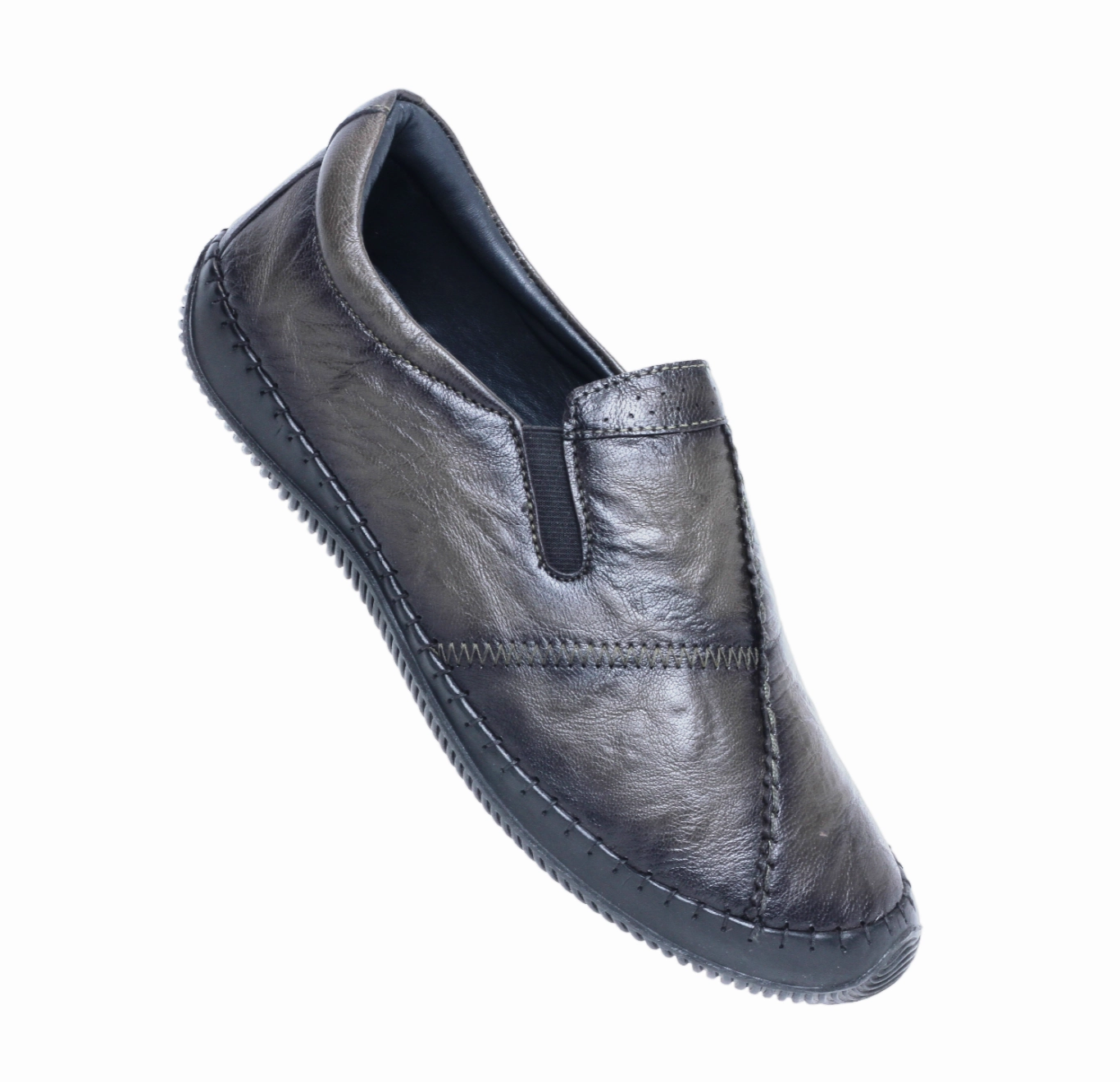 Casual Slip On Shoes To Wear With Jeans Mens Leather Casual Shoe 994434