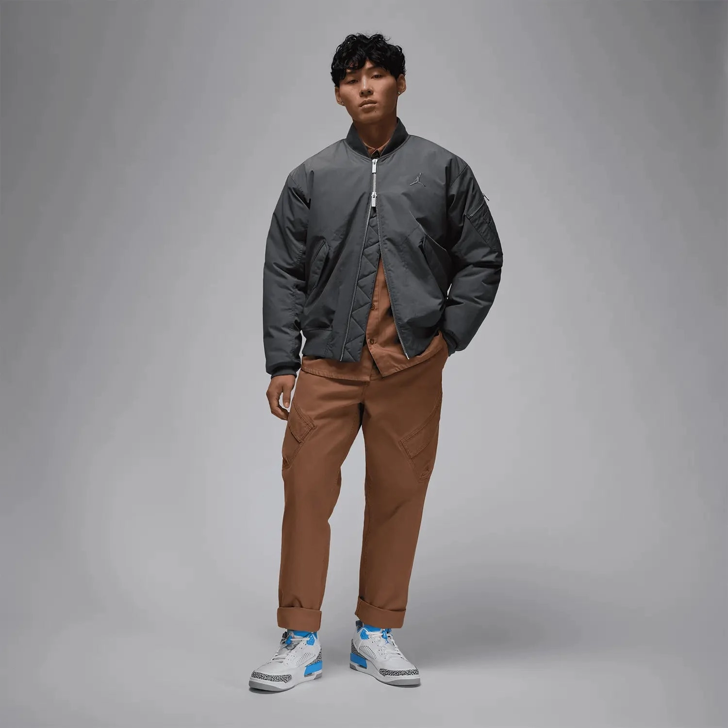 Men's Air Jordan Spizike Low "UNC" Slide Nike Shoes