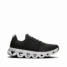 On Women's Cloudswift 4 Sneaker in Black/White Running Shoes For Toe Box