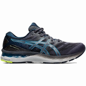 Asics Running Shoes Made In Japan Men's Asics Gel-Nimbus 23, Carrier Grey/Digital Aqua, 9 D Medium