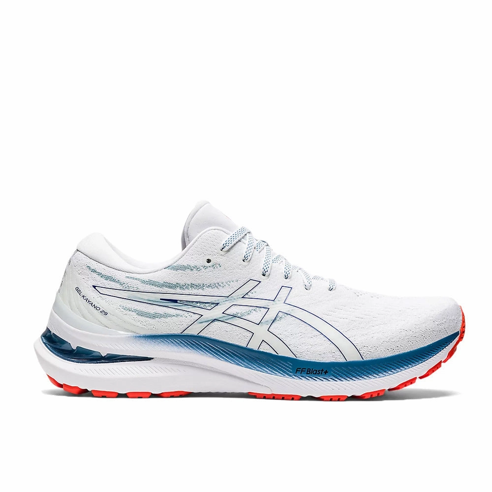 Men's Asics Gel-Kayano 29, White/Deep Ocean, 12 D Medium Scheels Asics Shoes