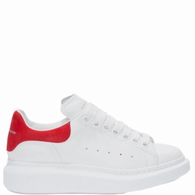 ES Sneaker Suede Tab, Crimson Red Wide Width Sneakers For Problem Feet