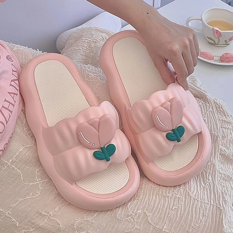 Tongue Slippers Fairy Tulip Slides