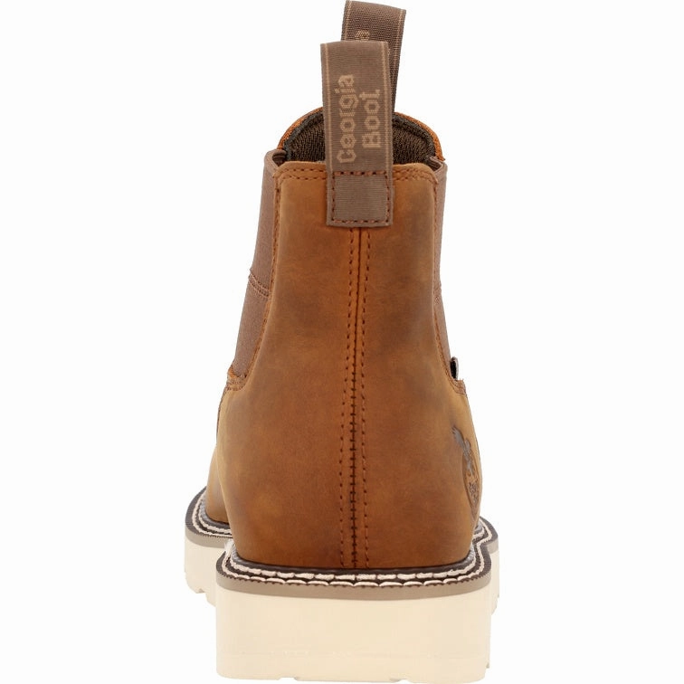 Georgia Boot Core 37 Wedge Waterproof Chelsea Work Boot GB00694 Good Waterproof Hiking Shoes