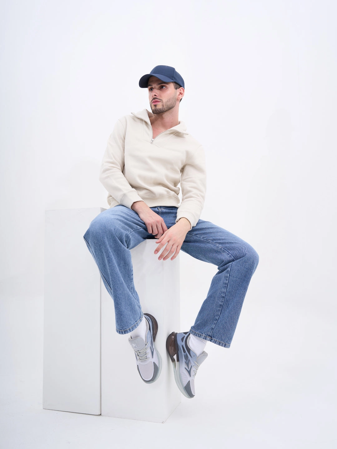 Casual Outfits With Tennis Shoes FAUSTO Men Grey Sports Running Sneakers|Memory Cushion And Anti-Skid Bounce Back Phylon Sole|All Day Comfortable Walking Shoes|Gym And Training Shoes