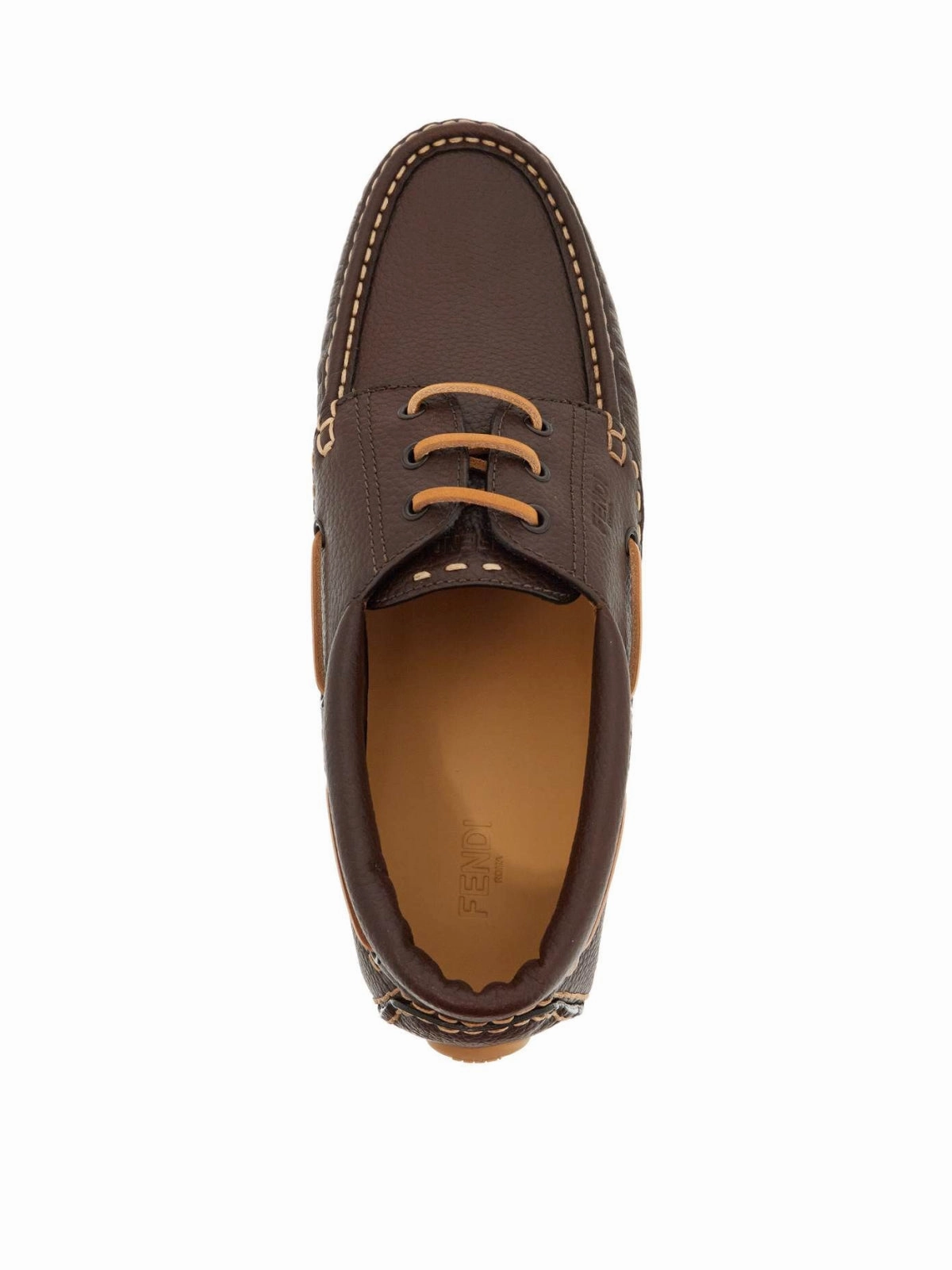 Air Max Pre-day Casual Shoes FENDI Deck Logo Lace-Up Shoes for Men