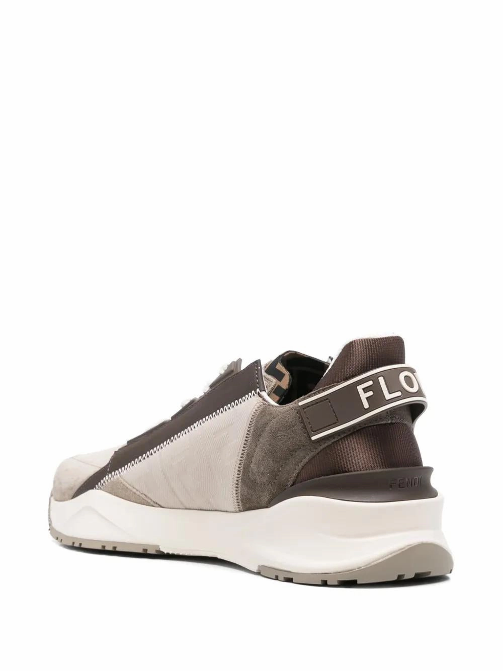 All White Sneakers FENDI Flow Sneaker for Men - SS25 Collection