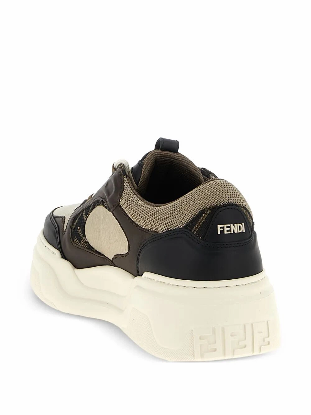 FENDI Force Sneaker - Lace Up Low Tops for Men Sneakers Wedges Shoes