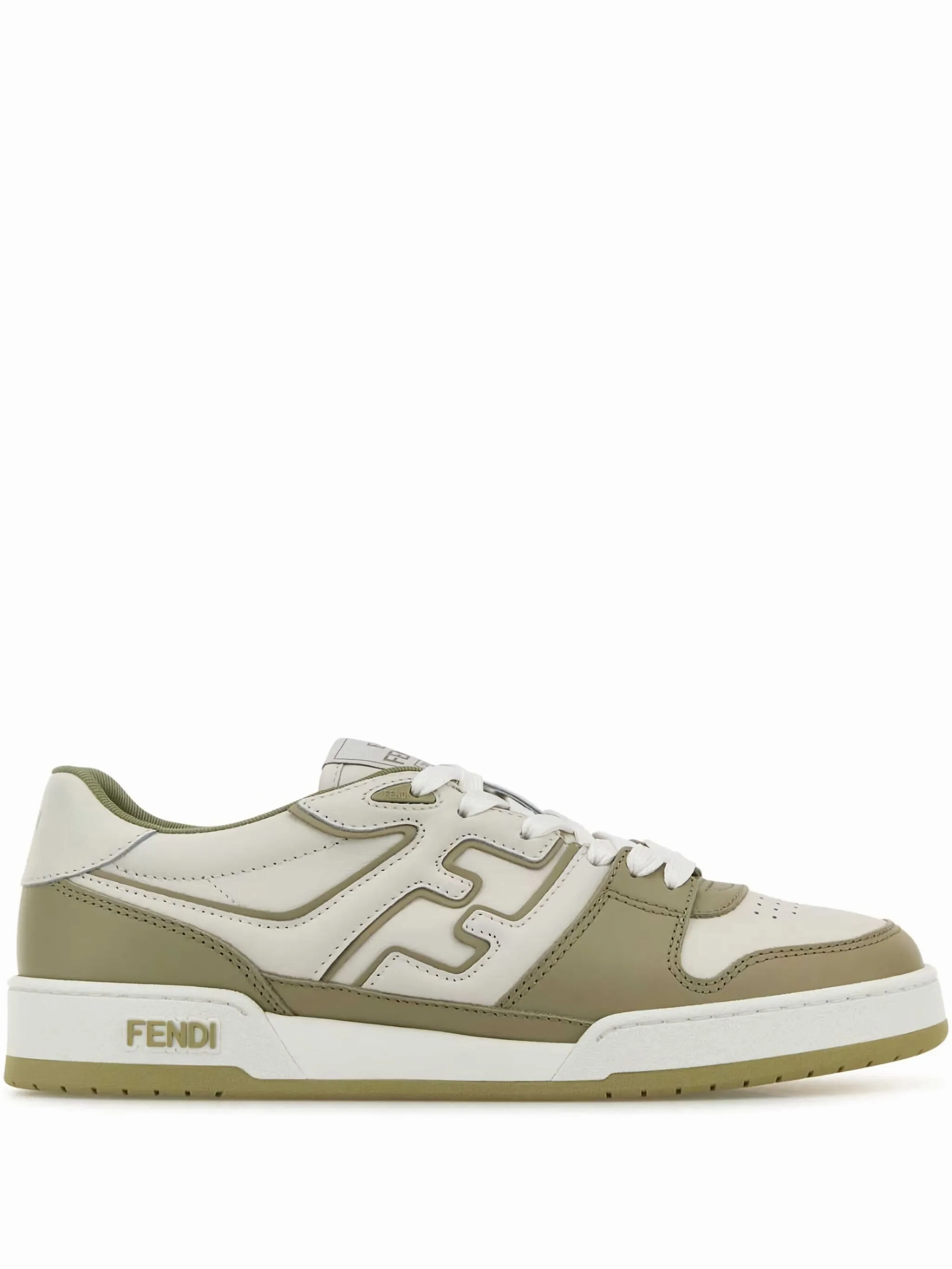 Sneakers With Boa FENDI Lace-Up Leather Match Sneaker for Men