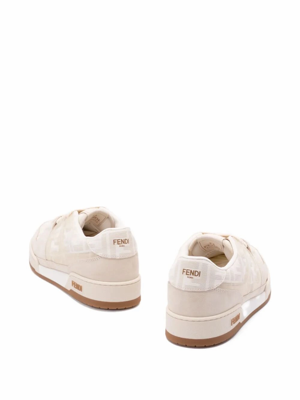 Platform Walking Sneakers FENDI Match Low-Top Sneakers