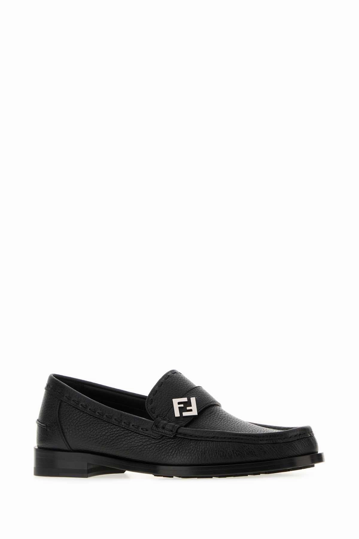 Best Low All Casual Shoes FENDI Timeless Metal Loafers for Men