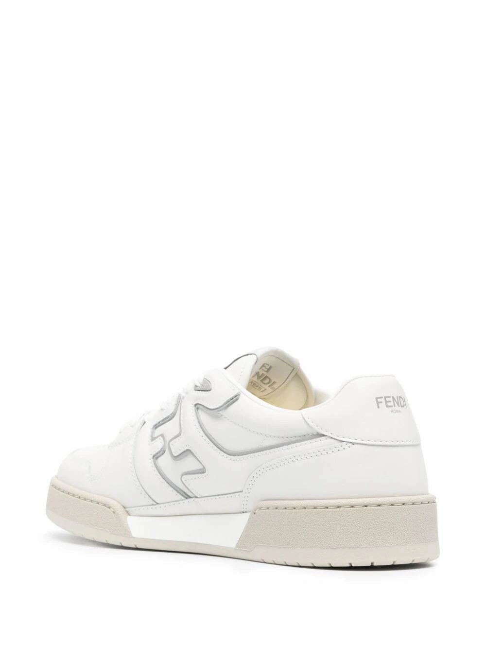 FENDI Two-Tone Leather Match Sneakers for Men Sneakers To Wear With Dresses