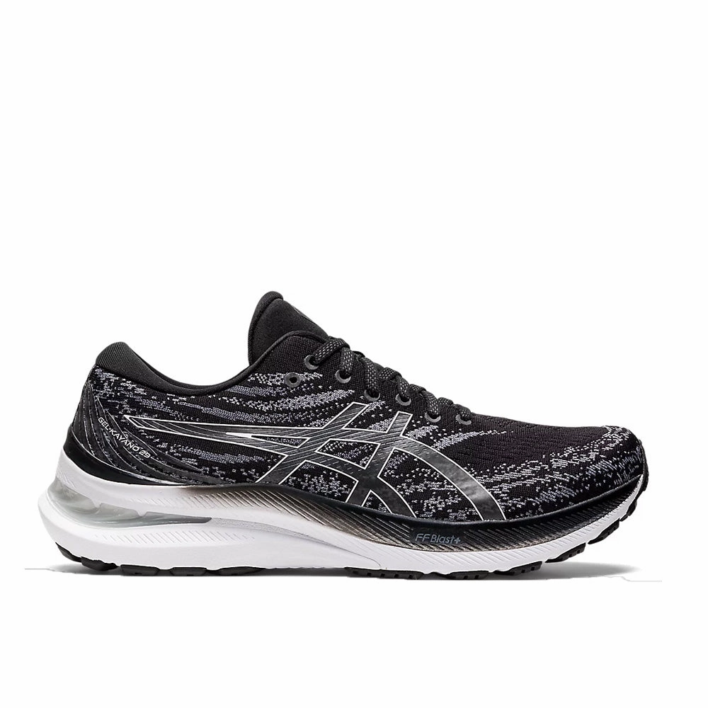 Men's Asics Gel-Kayano 29, Black/White, 13 4E Extra Wide Asics Size 16 Running Shoes