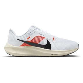 Men's Nike Pegasus 40 EK, White/Black-Chile Red, 11 D Medium Dallas Cowboys Nike Shoes