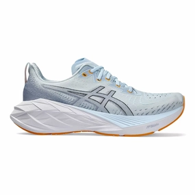 Men's Asics Novablast 4, Light Blue/Light Navy, 10 D Medium Most Popular Asics Running Shoes