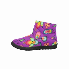 Floral Bounty Purple Men's Padded Winter Boot Evolv Defy Rock Climbing Shoes Review