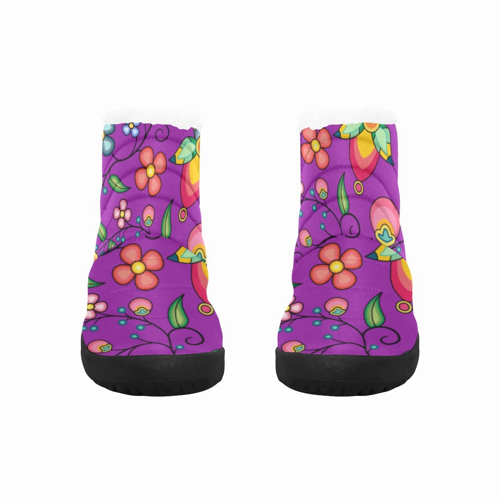 Climbing Shoes 44 Floral Bounty Purple Men's Padded Winter Boot