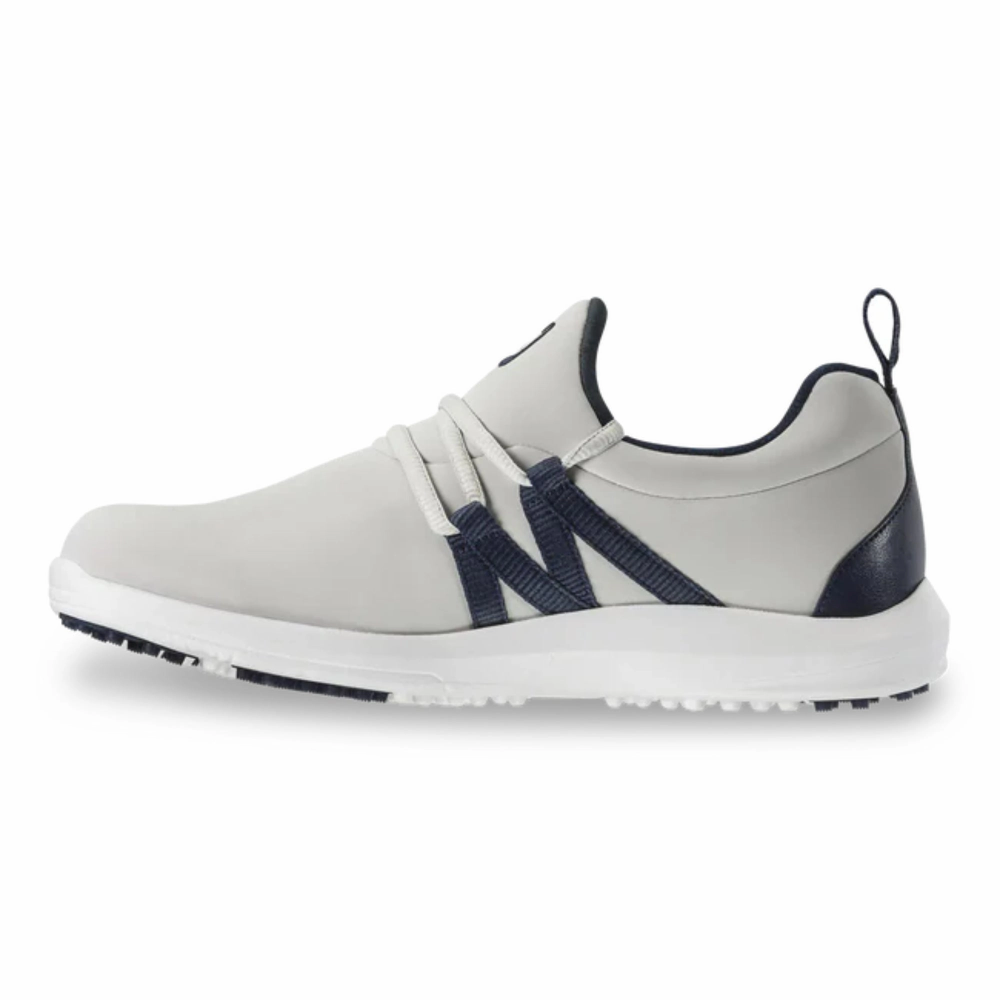 On Sale Footjoy Flex Golf Shoe Footjoy Golf Shoe Spikes Footjoy Golf FootJoy Womens Leisure Slip-On Previous Season - SAND/NAVY