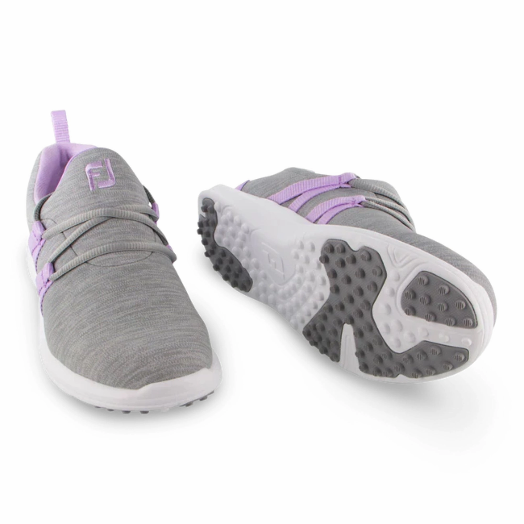 FootJoy Womens Leisure Slip Previous Season - GREY/ORCHID For Bunions Best Jordan Golf