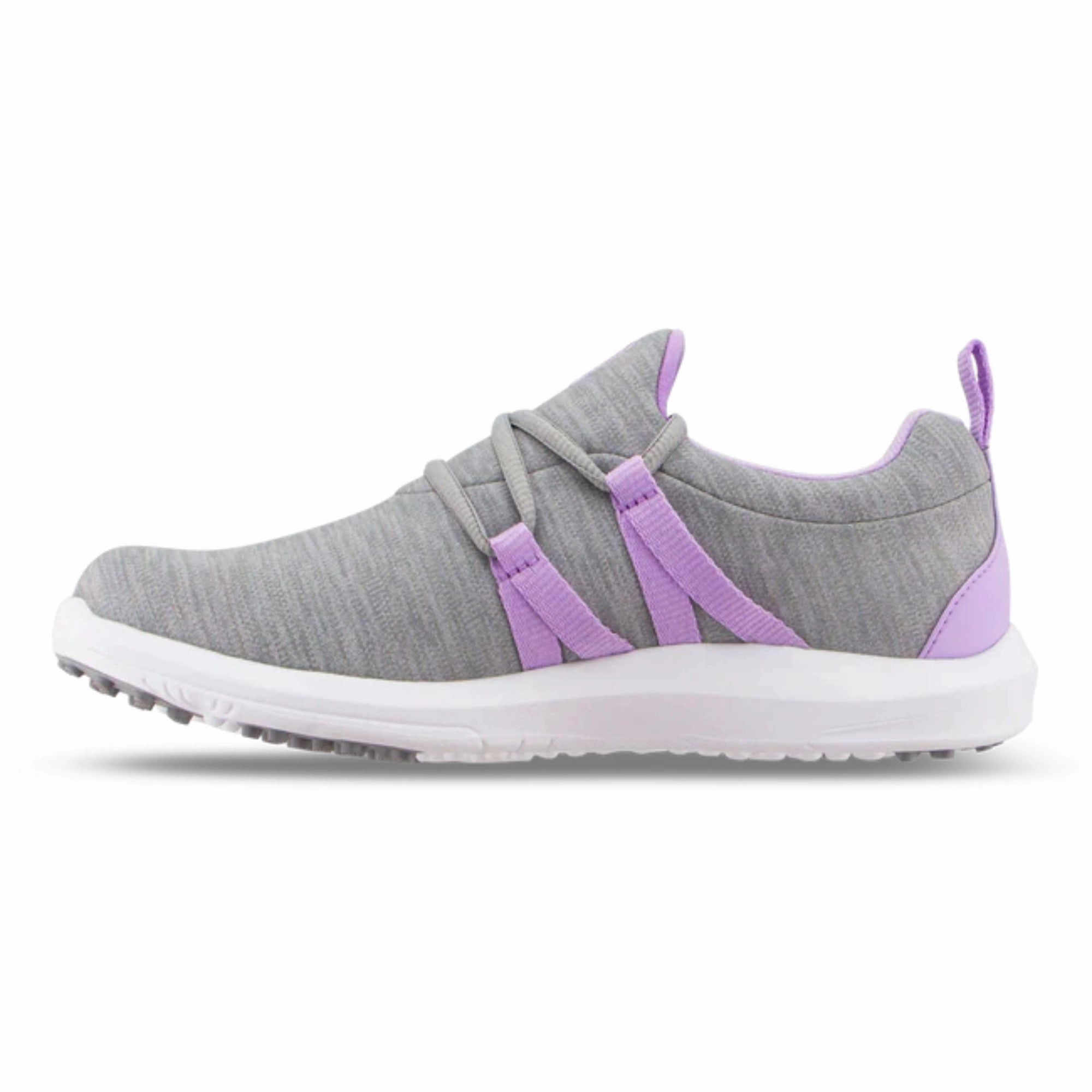 Discount Golf FootJoy Womens Leisure Slip Previous Season - GREY/ORCHID