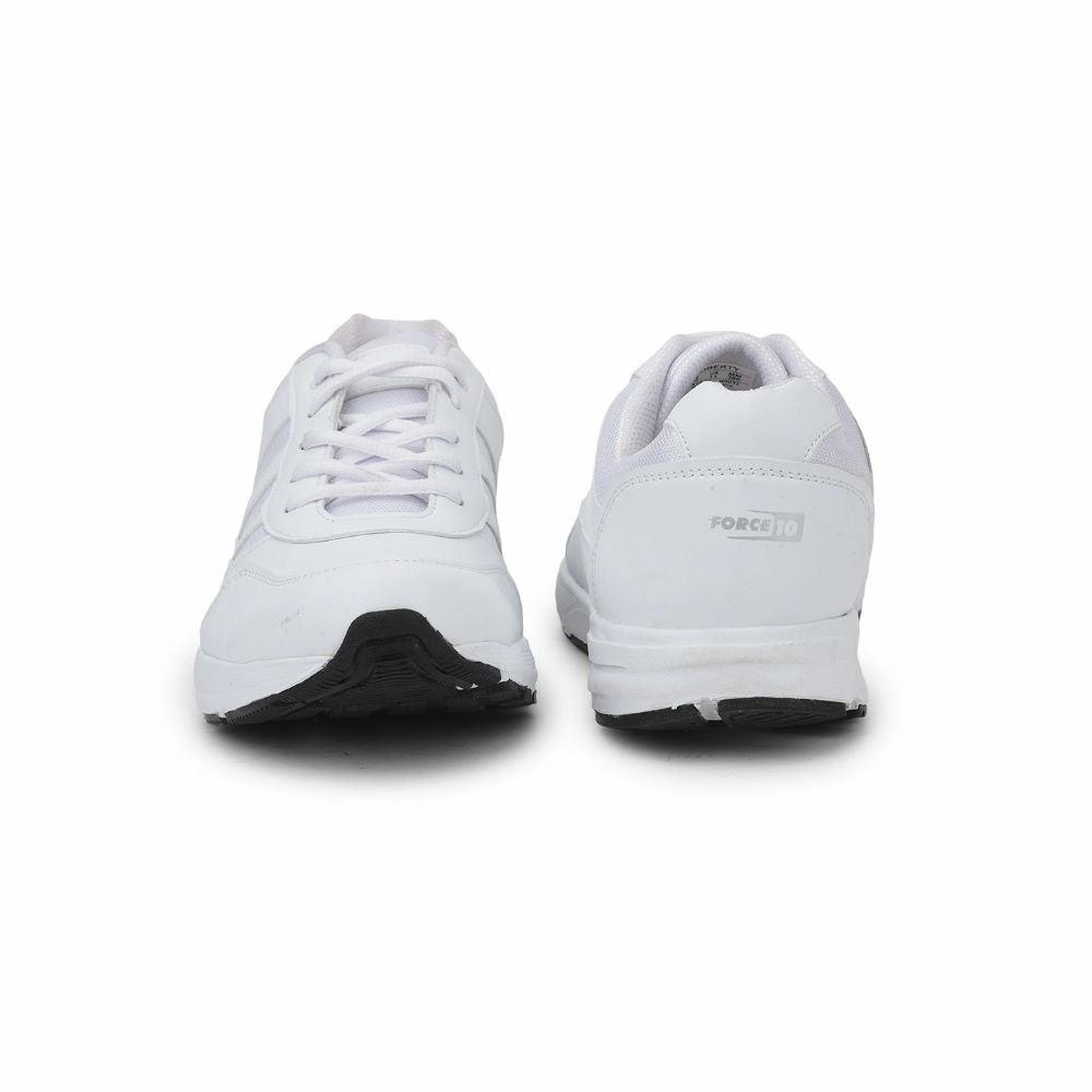 Air Force 1 Plt.af.orm Casual Shoes Force 10 Casual Lacing Shoes For Men (White) LB46-EL By Liberty