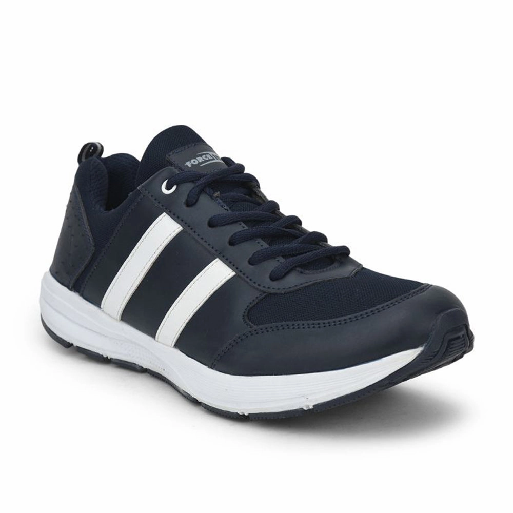 Force 10 Sports Lacing Shoes For Men (N.Blue) LB46-SNE By Liberty Popular Trail Running Shoes