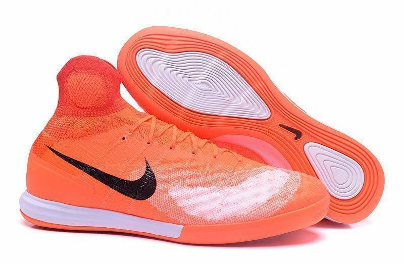 New Nike MagistaX Proximo II IC Soccer Cleats Shoes Orange White Black Nike Team Basketball Shoes