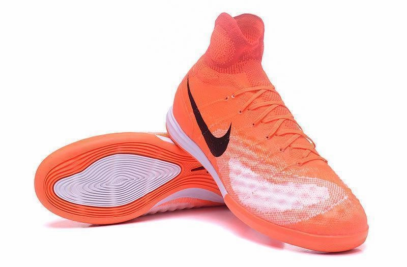 New Nike MagistaX Proximo II IC Soccer Cleats Shoes Orange White Black New Nike Running Shoe