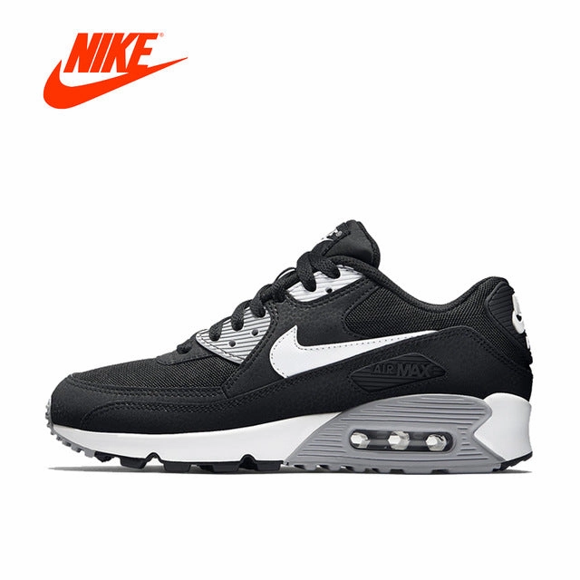 Mismatched Shoes Nike NIKE AIR MAX 90 ESSENTIAL Women's Running Shoes Outdoor Jogging Stable Breathable gym Shoes 2018 Winter Athletic Sneakers Low